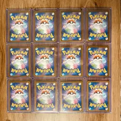 Pokemon TCG Japanese Glory of Team Rocket Illustration Art Rare Set x12 Cards M - Image 2