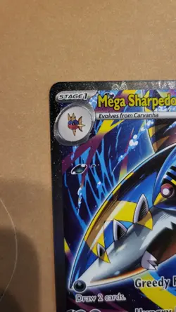 Mega Sharpedo EX 127/094 Me02: Phantasmal Flames Holo Mint Pokemon Card Tcg - Image 2