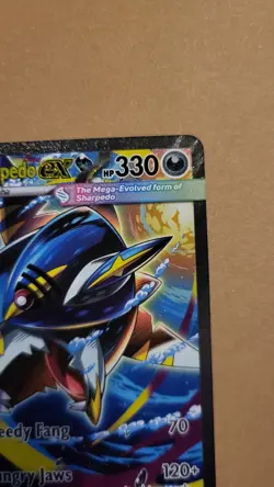 Mega Sharpedo EX 127/094 Me02: Phantasmal Flames Holo Mint Pokemon Card Tcg - Image 3