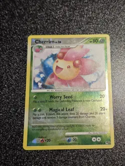 Cherrim 6/17 Pop Series 8 Shattered Ice Holo Pokemon Card Light Played - Image 2