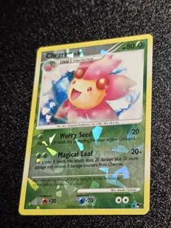 Cherrim 6/17 Pop Series 8 Shattered Ice Holo Pokemon Card Light Played - Image 3