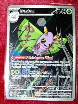 Dustox 220/217 Ascended Heroes Illustration Rare Mega Evolution era Pokemon Card - Image 2