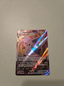 Espeon VMAX Evolving Skies Holo Ultra Rare Pokemon TCG Card 065/203 NM Condition - Image 1