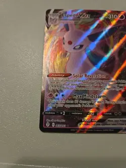 Espeon VMAX Evolving Skies Holo Ultra Rare Pokemon TCG Card 065/203 NM Condition - Image 3