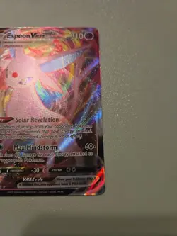 Espeon VMAX Evolving Skies Holo Ultra Rare Pokemon TCG Card 065/203 NM Condition - Image 4
