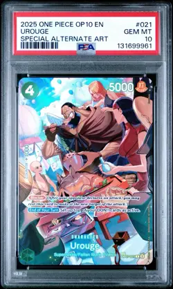 2025 One Piece Card Game Royal Blood Urouge Special Alternate Art PSA 10 - Image 1