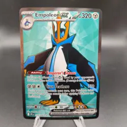 Empoleon EX 114/094 Pokemon Card - Phantasmal Flames - NM - Image 1