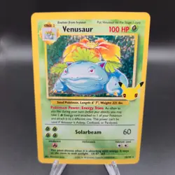 Venusaur 15/102 Pokemon Card - Celebrations: Classic Collection - NM - Image 1