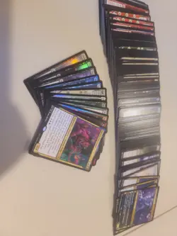 Magic: The Gathering. 132 cards, 7 foils, 6 rares. Kamigawa:Neon Dynasty Only. - Image 1