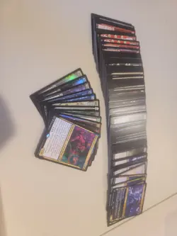 Magic: The Gathering. 132 cards, 7 foils, 6 rares. Kamigawa:Neon Dynasty Only. - Image 3