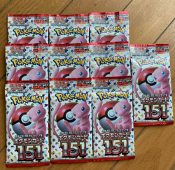 Pokemon Card Game 151 sv2a 10 Packs Set Pokemon Card Japanese - Image 1