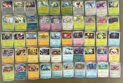 Pokemon Japanese 151 Monster Ball-Reverse Holo Lot Of 50 Cards - Image 1