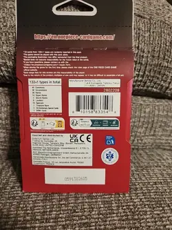 One Piece "Carrying On His Will" OP-13 Booster Pack Cards/Inserts/ Sealed - Image 5