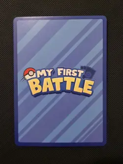 Official Pokemon TCG - Pikachu Blue Border - My First Battle STAMPED Card - Image 3