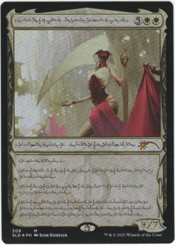 1x FOIL Phyrexian Elesh Norn, Grand Cenobite MTG Secret Lair Lightly Played - Image 1