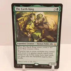 Magic The Gathering The Earth King #172 NM Avatar: The Last Airbender - Image 1