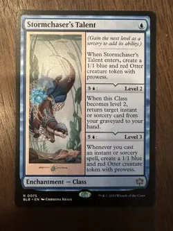 Stormchaser's Talent : MTG / Bloomburrow BLB #0075 / NM - Image 1