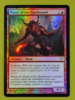 FOIL Flayer of the Hatebound x1 Dark Ascension 1x MTG Magic the Gathering - Image 1