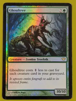 FOIL Ghoultree x1 Dark Ascension 1x MTG Magic the Gathering - Image 1