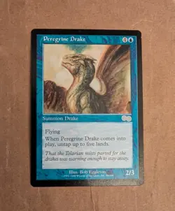 MTG Peregrine Drake Urza's Saga 88/335 Regular Uncommon - Image 1