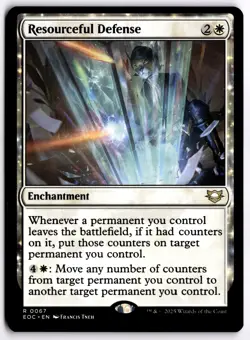 Resourceful Defense NM EOC Commander: Edge of Eternities MTG - Image 1