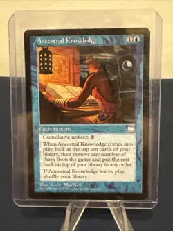 MTG - Magic The Gathering - Ancestral Knowledge - Weatherlight - NP/ LN! - Image 3