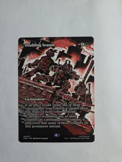 Doubling Season - MTG TMNT - Mythic - NM - Non-Foil Borderless (0011) - Image 1