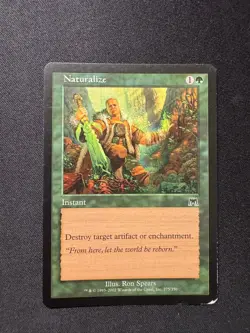 NATURALIZE Onslaught - Magic: The Gathering - LP - Image 1