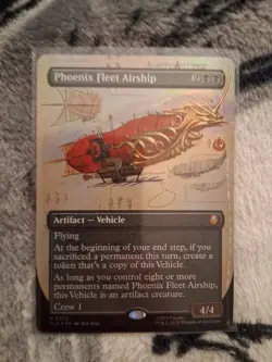 Phoenix Fleet Airship (Borderless) Avatar: The Last Airbender Foil - Image 1