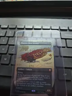 Phoenix Fleet Airship (Borderless) Avatar: The Last Airbender Foil - Image 1