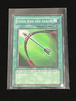 Silver Bow and Arrow LOB-091 YuGiOh Legend of Blue Eyes White Dragon - Image 1