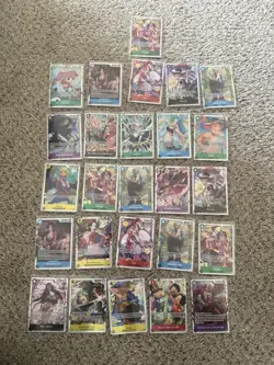 One Piece TCG- SR Lot- 26 Total - Image 1