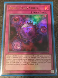 Crush Card Virus (Version 2) LCKC-EN046 Legendary Collection Kaiba Unlimited - Image 1