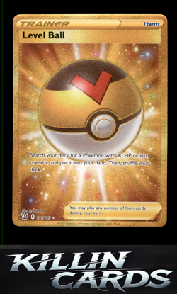Level Ball (Secret) 181/163 Pokemon Secret Rare SWSH05: Battle Styles Card NM - Image 1