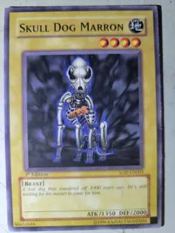 Skull Dog Marron SOD-EN003 Yu-Gi-Oh! Card 1st Edition - Image 2