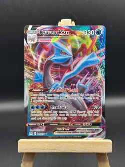 Pokemon Kyurem VMAX Holo Rare Card 49/196 Lost Origin Series 049/196 - Image 1