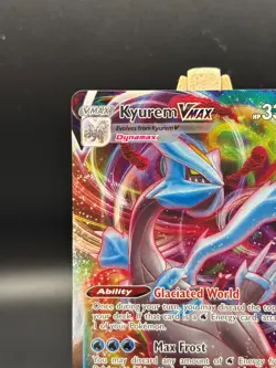 Pokemon Kyurem VMAX Holo Rare Card 49/196 Lost Origin Series 049/196 - Image 3
