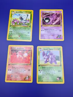 Pokemon Mixed 1st Edition cards Lot 1999-2000 WOTC P6-26 - Image 1