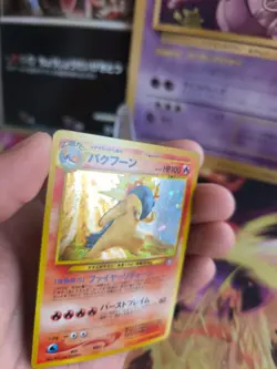 Pokemon Karte Card Tornupto Typhlosion Neo Genesis Holo Wotc japanese Exc-NM - Image 4