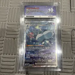 ACE 10 Jellicent ex 168/086 SIR Pokemon Card S&V White Flare GEM MINT - Image 1
