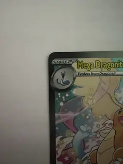 Mega Dragonite Ex 290/217 Full Art Secret Rare Pokemon Card - Image 2