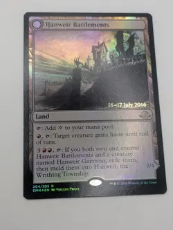 MTG - Hanweir Battlements - Eldritch Moon - 16-17 July 2016 - Prerelease FOIL - Image 2