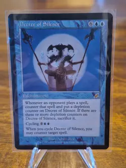 Decree of Silence - Scourge - MTG - Magic the Gathering - LP - Image 1