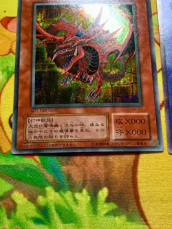 Yu-Gi-Oh Egyptian God Slifer Obelisk Ra G4-01 G4-02 G4-03 set Japanese #2511 - Image 3