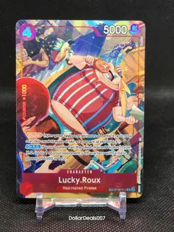 One Piece CCG Lucky.Roux 015 TR A Fist of Divine Speed OP11 - Image 1