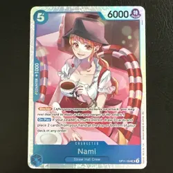 Nami OP11-054 SR One Piece TCG: A Fist of Divine Speed English NM - Image 1