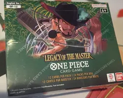 ONE PIECE LEGACY OF THE MASTER BOOSTER BOX OP12 English Sealed - Image 1