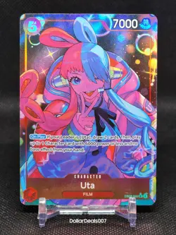 One Piece CCG Uta 003 Alternate Art Heroines Edition EB-03 English SR* - Image 1