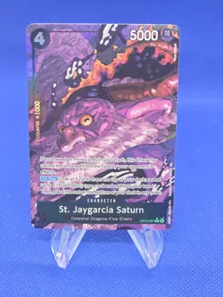 One Piece Carrying On His Will St Jaygarcia Saturn OP13-083 Alternate Alt Art NM - Image 1