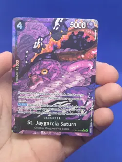 One Piece Carrying On His Will St Jaygarcia Saturn OP13-083 Alternate Alt Art NM - Image 2